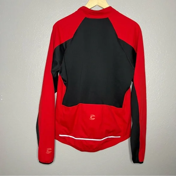 Cannondale Red Cycling Jacket Men's Size Large - Picture 2 of 3
